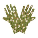 Green Ghost Ghost Wrist 9-Inch gloves, 9 wrist