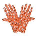 Orange Ghost Ghost Wrist 9-Inch gloves, 9 wrist