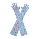 Bunny Eggs Easter Opera 21-Inch gloves, 21 opera