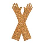 Bunny Meadow Easter Opera 21-Inch gloves, 21 opera
