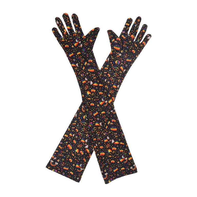 Pride Flags Pride Month Opera 21-Inch gloves, 21 opera