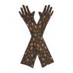 Mardi Gras Jester Mardi Gras Opera 21-Inch gloves, 21 opera
