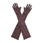 Mardi Gras Mask Mardi Gras Opera 21-Inch gloves, 21 opera
