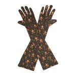 Mardi Gras Jester Mardi Gras Elbow 17-Inch gloves, 17 elbow