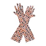 Patriotic Dogs 4th of July Elbow 17-Inch gloves, 17 elbow