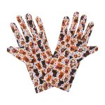 Patriotic Dogs 4th of July Wrist 9-Inch gloves, 9 wrist