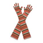 Christmas Knit Christmas Opera 21-Inch gloves, 21 opera