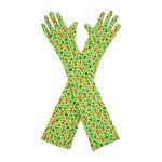 Irish Dog St. Patrick's Day Opera 21-Inch gloves, 21 opera