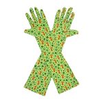 Irish Dog St. Patrick's Day Elbow 17-Inch gloves, 17 elbow