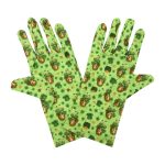 Irish Girl St. Patrick's Day Wrist 9-Inch gloves, 9 wrist