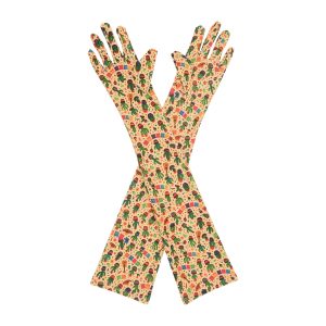 Cactus Cinco de Mayo Opera 21-Inch gloves, 21 opera