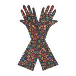 Papel Picado Cinco de Mayo Elbow 17-Inch gloves, 17 elbow