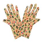 Cactus Cinco de Mayo Wrist 9-Inch gloves, 9 wrist