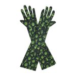Green Bitcoin Bitcoin Elbow 17-Inch gloves, 17 elbow