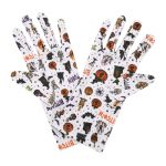 White Bitcoin Bitcoin Wrist 9-Inch gloves, 9 wrist