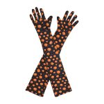 Black Pumpkin Pumpkin Opera 21-Inch gloves, 21 opera