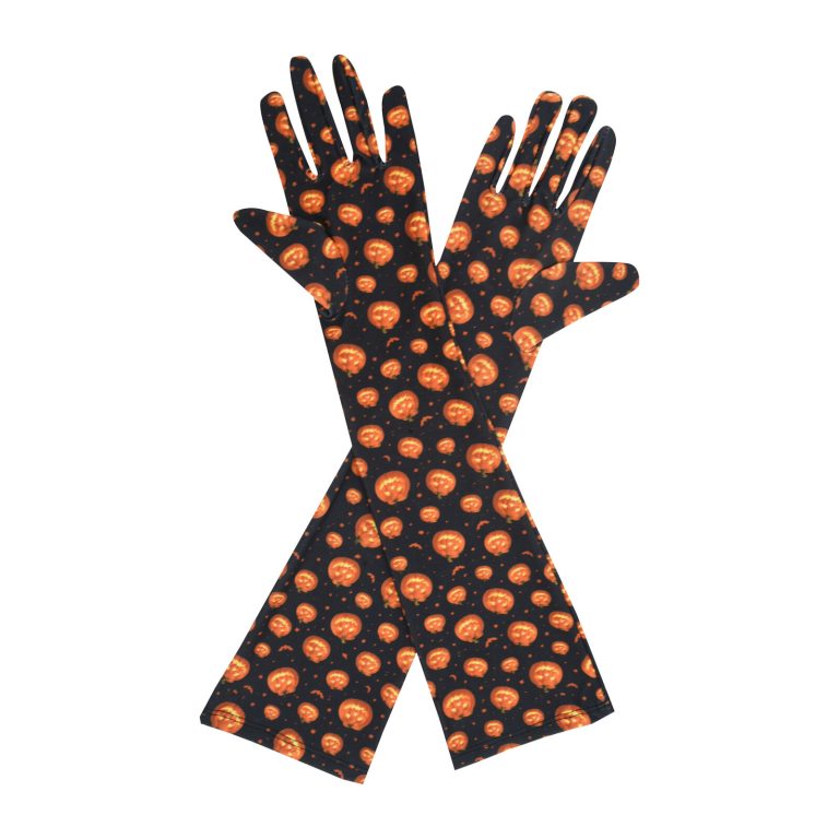 Black Pumpkin Pumpkin Elbow 17-Inch gloves, 17 elbow
