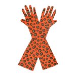 Orange Pumpkin Pumpkin Elbow 17-Inch gloves, 17 elbow