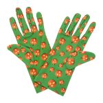Green Pumpkin Pumpkin Wrist 9-Inch gloves, 9 wrist