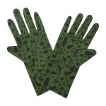 Green Cat Black Cat Wrist 9-Inch gloves, 9 wrist