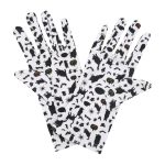 White Cat Black Cat Wrist 9-Inch gloves, 9 wrist
