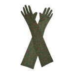 Green Bat Bat Opera 21-Inch gloves, 21 opera