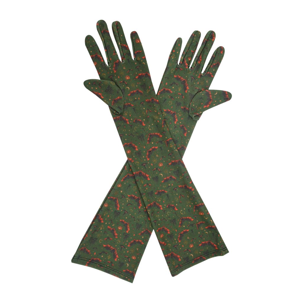 Green Bat Bat Elbow 17-Inch gloves, 17 elbow